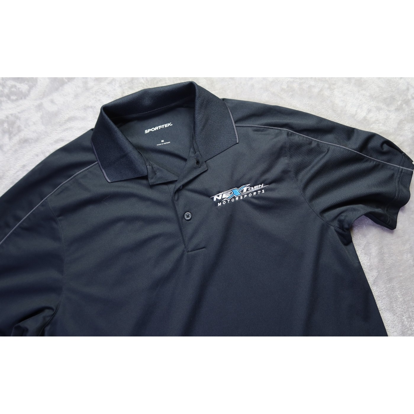 Nextgen Motorsports Polo Shirt Mens Size M Nascar Racing Crew Polo